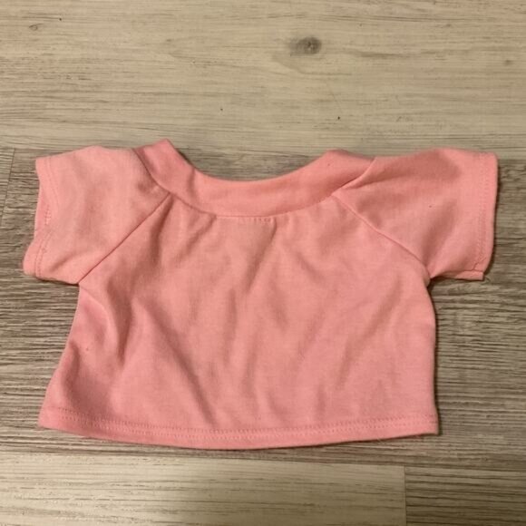 Build-A-Bear Pink Cat Shirt With Bow For 3+ - Picture 2 of 4